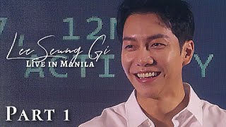 Lee Seung Gi Concert in Manila PRESS CONFERENCE | Part 1