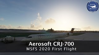 Aerosoft CRJ-700 | First Flight | MSFS 2020