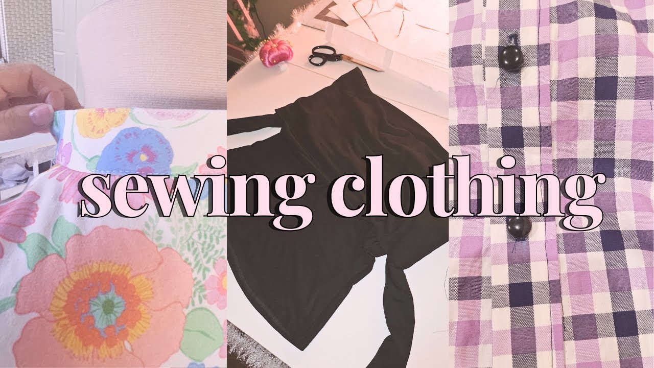 Gift Making Weekend Vlog | Making Custom Clothes for my Family