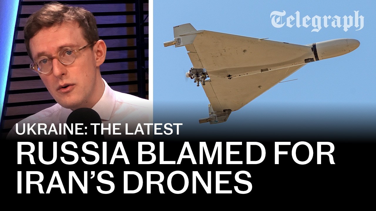 Iran fires ‘Russian-made drones’ as Gulf war drags in Europe | Ukraine: The Latest