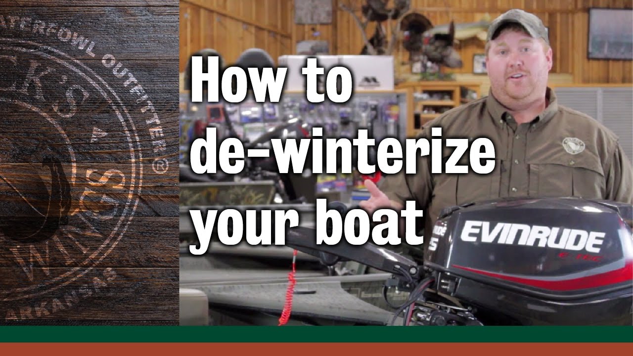 How to de-winterize your boat - YouTube