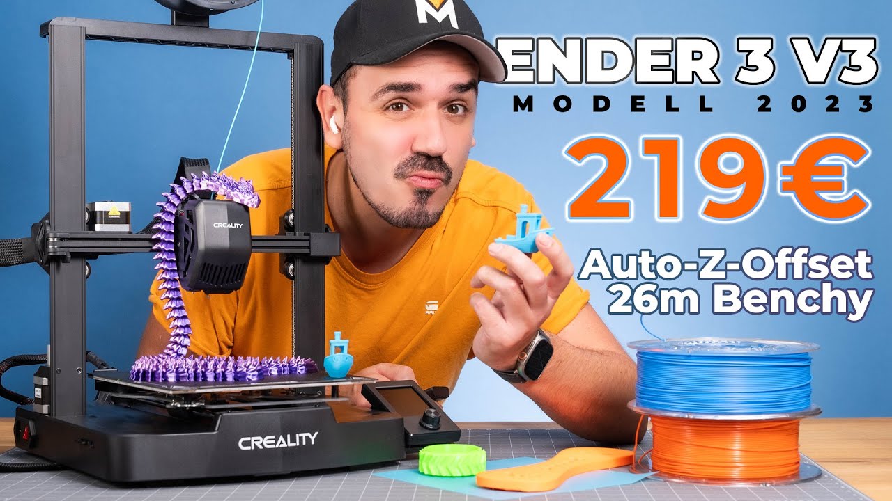 CREALITY Ender 3 V3 SE | Kann DER Anfänger 3D Drucker zu wenig? (2023 ...