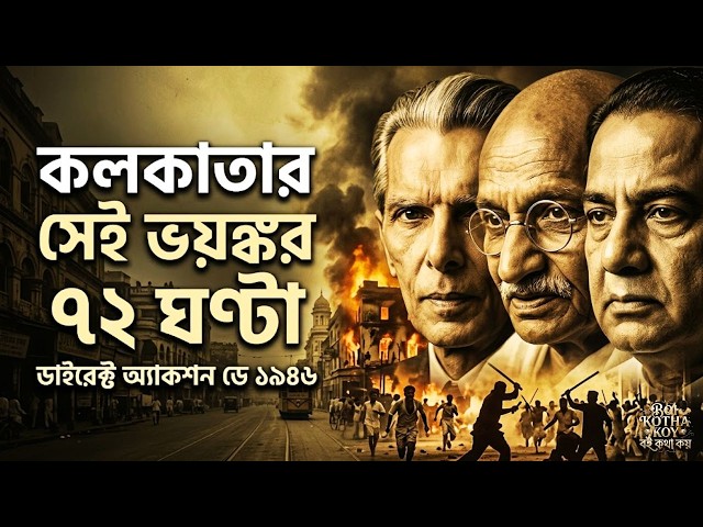 রক্তাক্ত কলকাতা: ১৬ আগস্ট ১৯৪৬ | ডিরেক্ট অ্যাকশন ডে | দাঙ্গার গোপন ফাইল ও আসল রাজনীতি