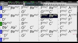 BACKING TRACK - LAZYBONES (Hoagy Carmichael) F 170 BPM SWING
