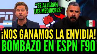 VIGNOLO EUPHORIC ON ESPN F90! IT'S UNFAIR WHAT THEY ARE DOING TO ARGENTINA BY TRYING TO DISCREDIT...