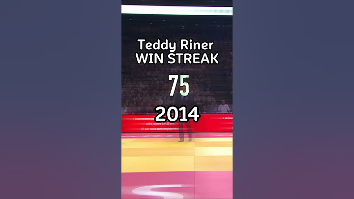 TEDDY RINER WINSTREAK #judo #edit #france #shorts