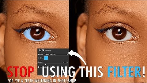 Stop Using This Photo Filter for Eye and Teeth Whitening In Photoshop