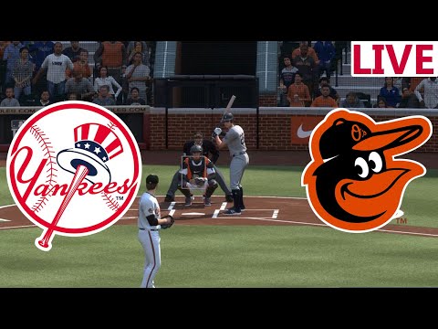 🔴LIVE 🔴New York  Yankees vs Baltimore Orioles/Baseball spring Training / Mlb vivo/MLB THE SHOW