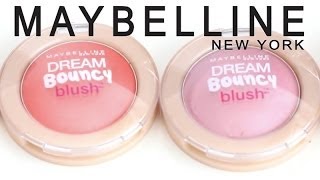 Maybelline Dream Bouncy Blushes: Live Swatches & Overview