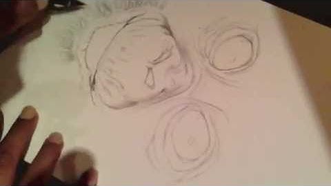 Monkey Sketch Time-Lapse