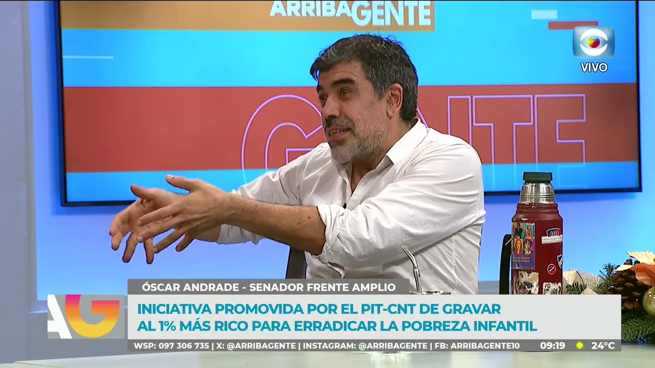 Entrevista- Partido Comunista define nuevas autoridades/ Oscar Andrade, senador