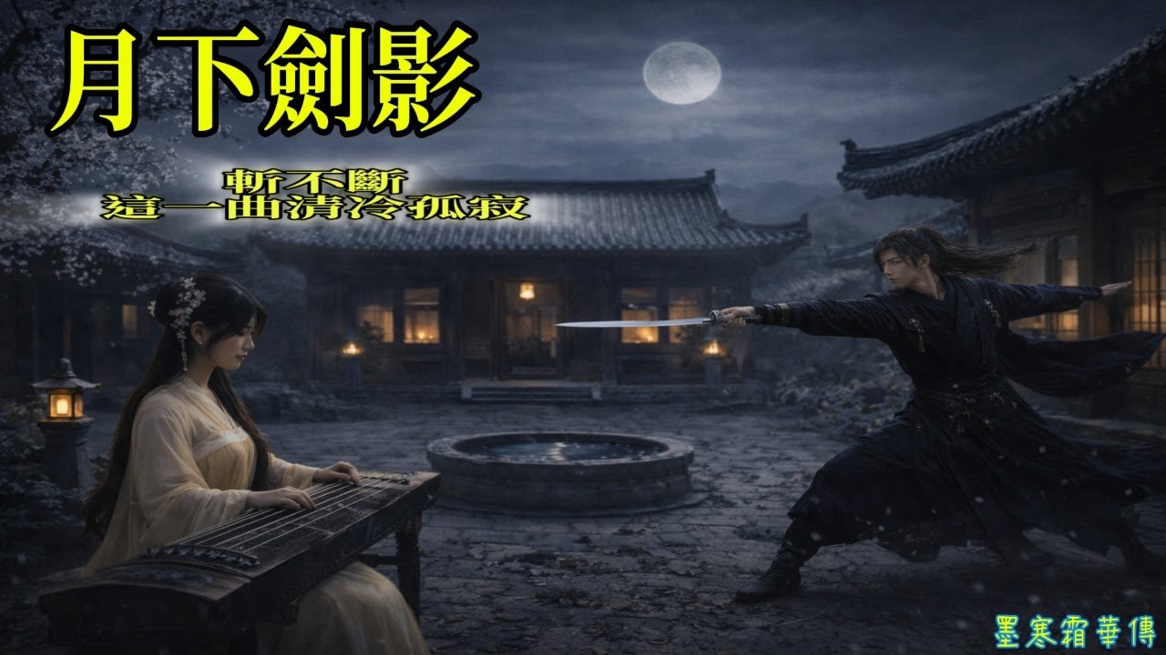 《月下劍影》 [完整版]｜愛上原本要殺的人... ⚔️ 本該是殺局卻動了心 | 聽哭千萬人的 古風音樂!