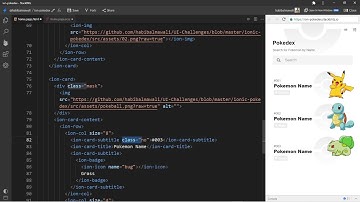 ionic 5 Pokemon Pokedex UI Coding Tutorial - Step by step.