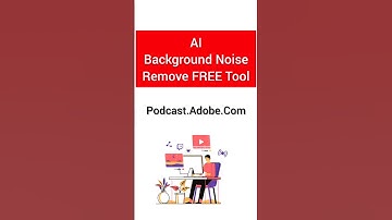 AI Background Noise Remover FREE Tool (podcast.adobe.com) #shorts #technology #ai