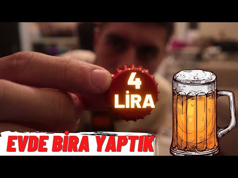 1 ŞİŞE BİRA 4 LİRA!( EVDE BİRA YAPTIK- ÇOK KOLAY)-59