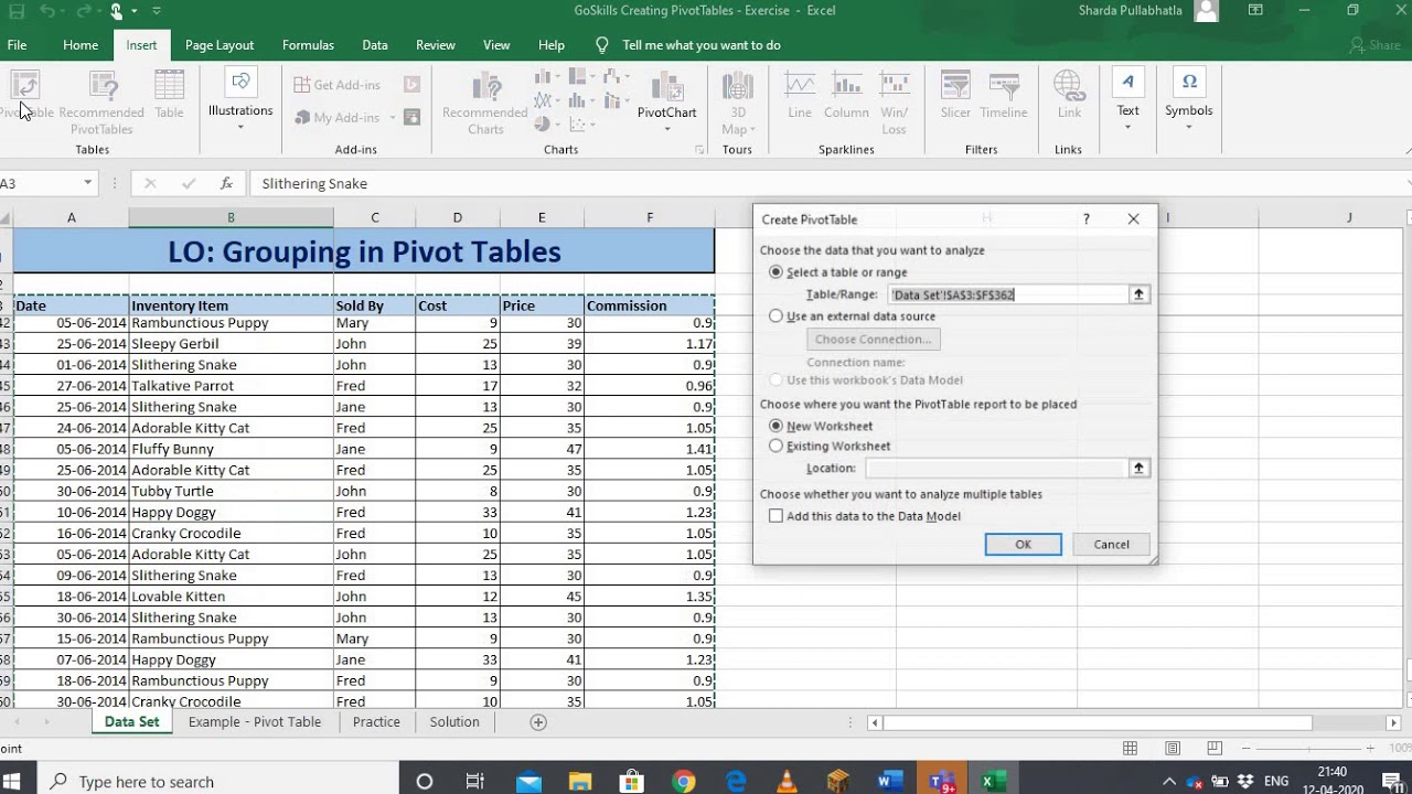 How To Use Pivot Charts In Excel Gasbids