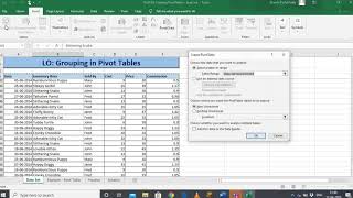 Grouping in Pivot Tables||Excel Training