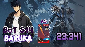 BARUKA S14 || F2P (23s) BATTLEFIELD OF TIME ||[Solo Leveling Arise]