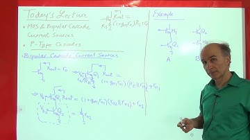 Razavi Electronics2 Lec2: MOS and Bipolar Cascode Current Sources, Intro. to Cascode Amplifiers