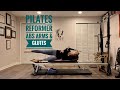 Pilates reformer abs arms glutes 76