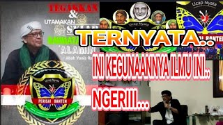 Ternyata ilmu perisai Banten bisa kaya gini, simak penjelasannya....