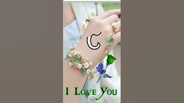 #C Letter Name Status ❤️ Name art video WhatsApp status 💘#ms-#lovestatus #short