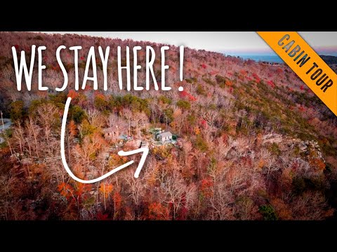 ALABAMA HIGHEST MOUNTAIN CABIN TOUR 4K | CHEAHA STATE PARK