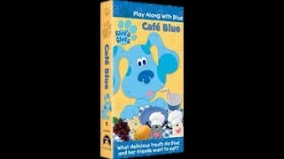 Opening To Blues Clues Café Blue 2001 Vhs