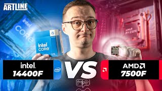 В Intel проблеми: Core i5-14400F проти Ryzen 5 7500F