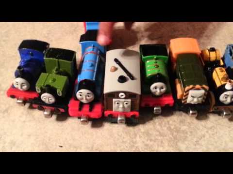 Thomas magnet trains by Freddy