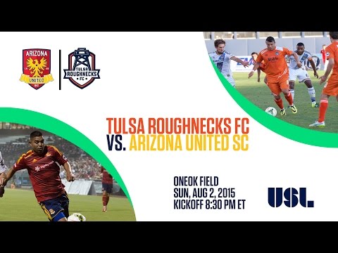 Tulsa Roughnecks FC vs Arizona United SC - 8/2/2015