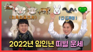 2022년 임인년 자 축 인 묘 진 사 띠별 운세 편!