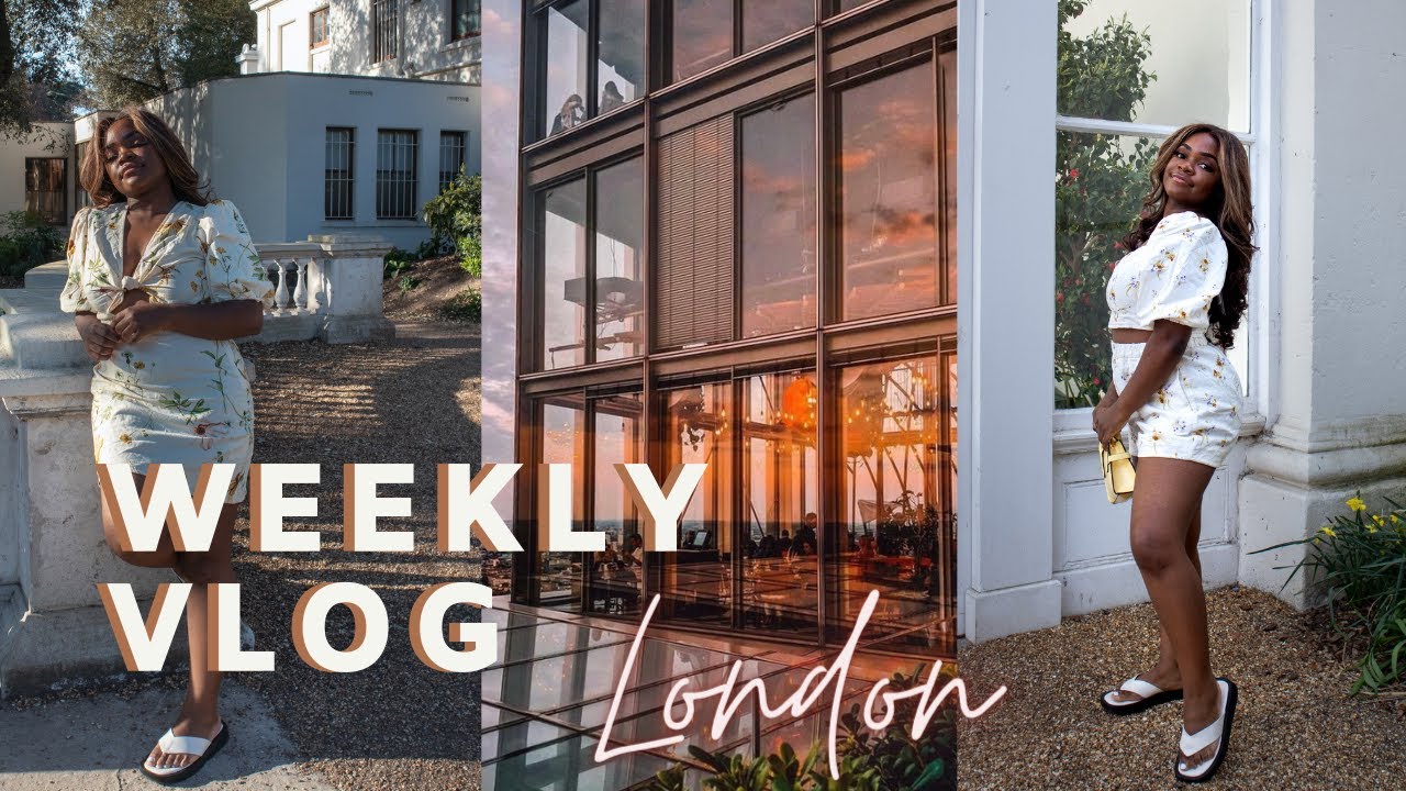 Content Day In London, Sushi Samba Alfesco Dining & Live Pap Smear Test | Weekly Vlog