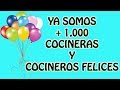 YA SOMOS +1000 COCINERAS Y COCINEROS FELICES/Mi amiga Gaby