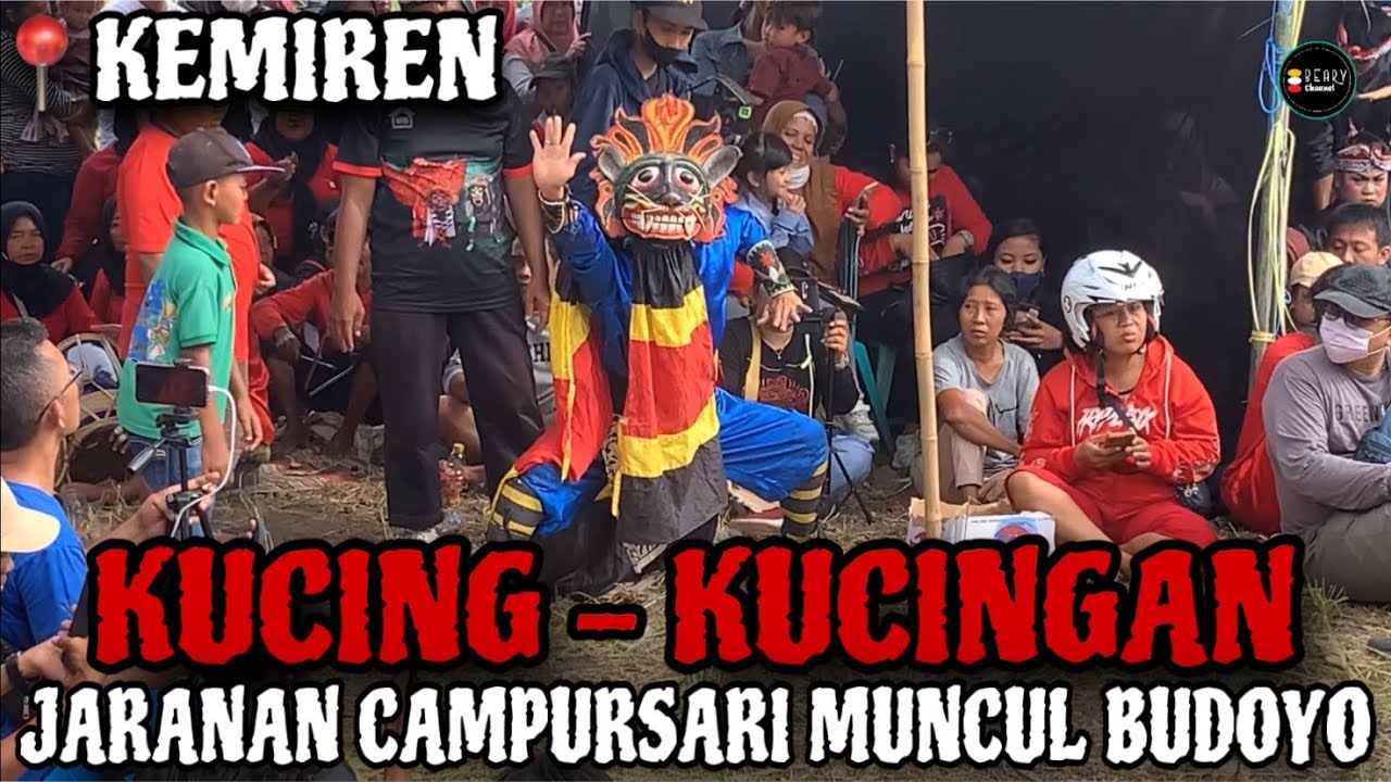 KUCING KUCINGAN JARANAN MUNCUL BUDOYO || Live KEMIREN