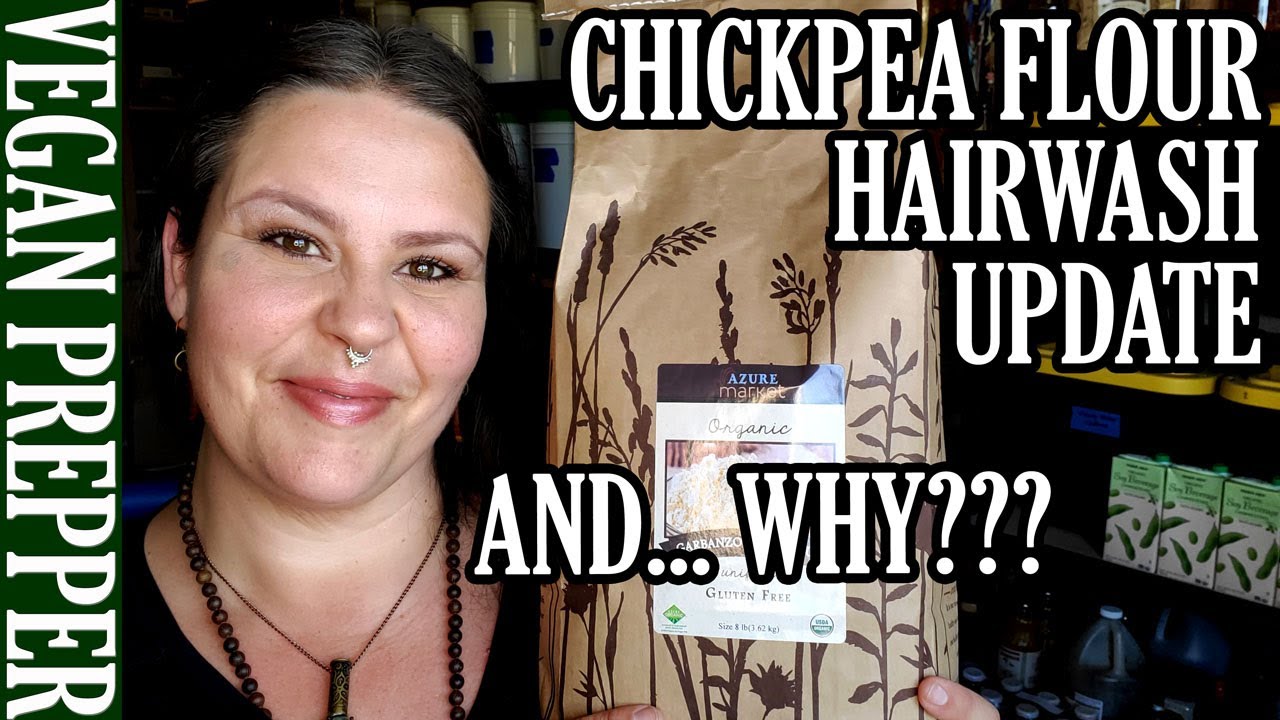 Chickpea Flour Hairwash Two Week Update, & WHY??? (Some reasons behind