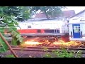 Extreme wheel slip of Loco| Accident of locomotive| Locomotive parade