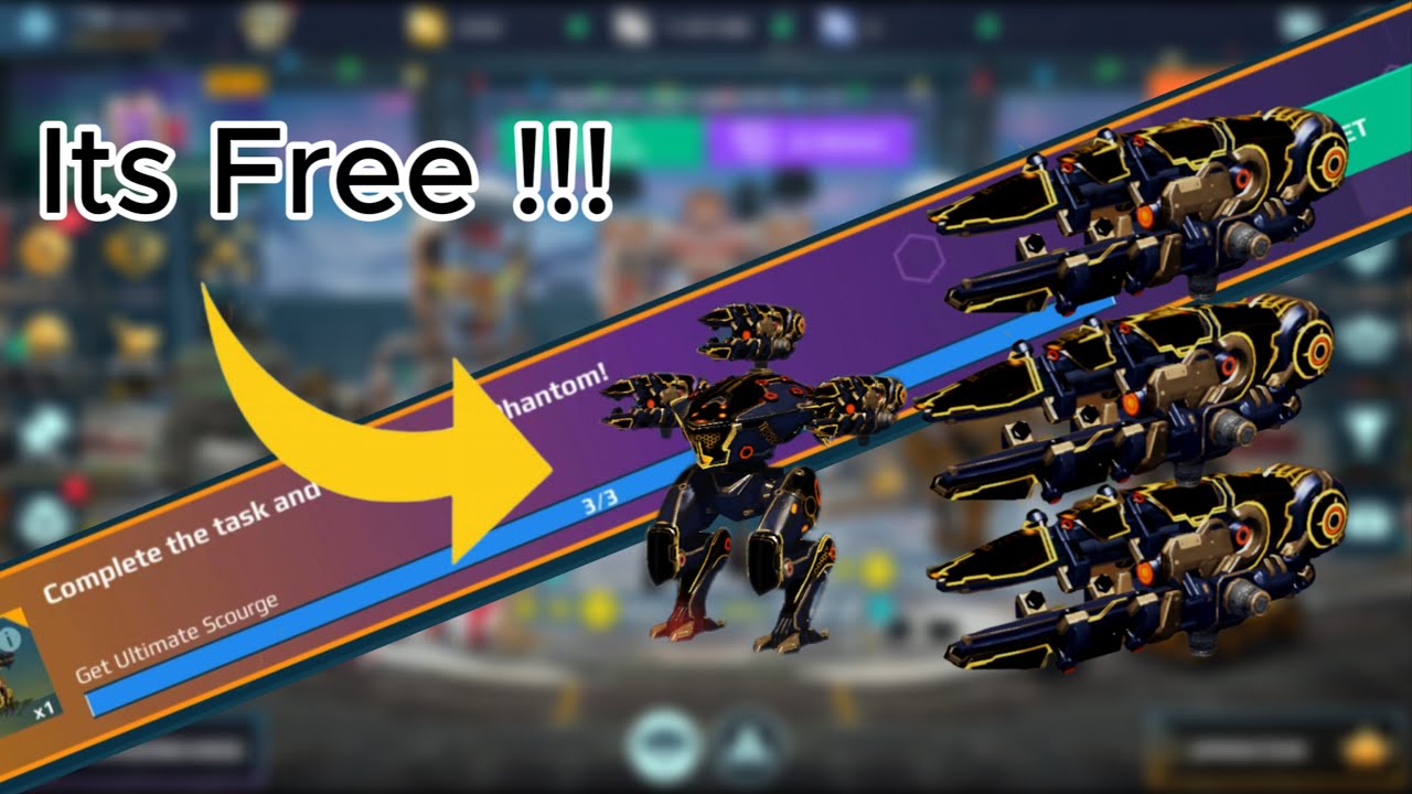 I got the ULTIMATE PHANTOM for FREE [ how to grind the we need more data leaderboards ] War Robots