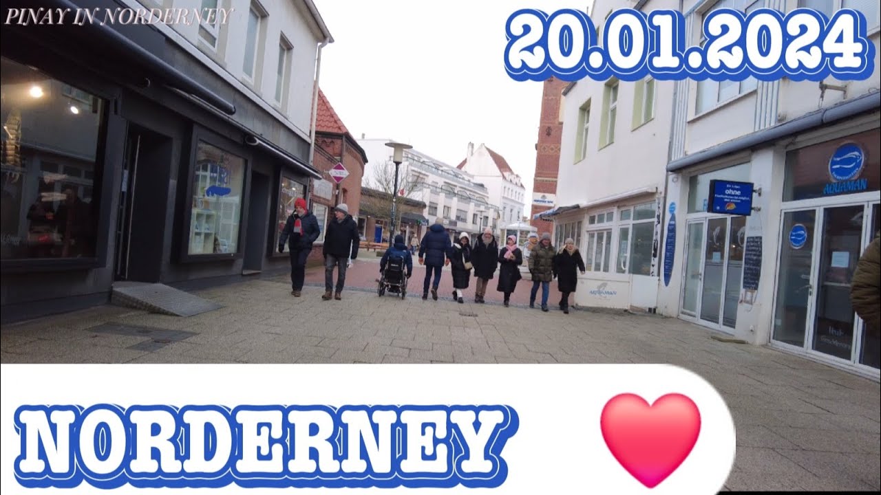  Norderney, Germany, Stadtspaziergang am Samstag Vormittag, City life Bildidee 