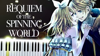 Requiem of the Spinning World - Kagamine Rin & Len (piano tutorial)