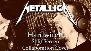 Metallica - Hardwired Split Screen Collaboration Cover By Eldameldo & Hubert Rykała