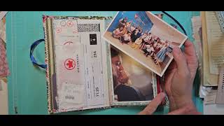 Craft Along in my Greece Travel Junk Journal