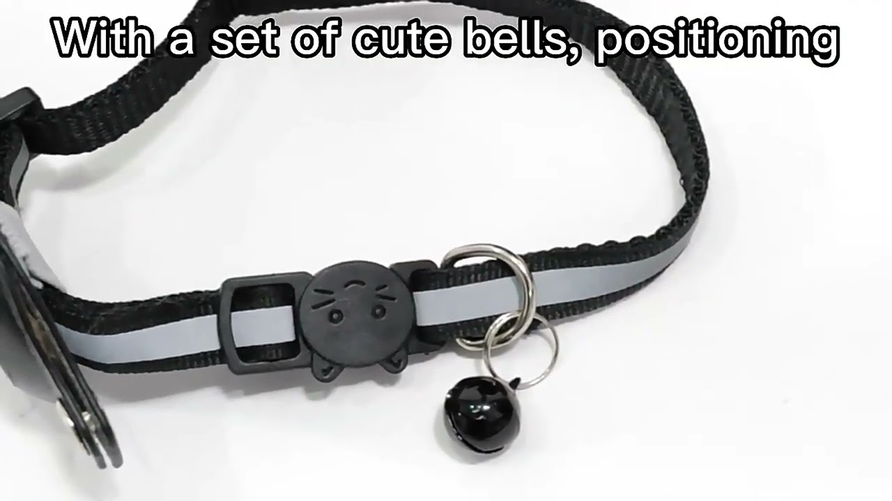 Reflective Collar Waterproof Holder Case For Airtag Air Tag Airtags Protective Cover Cat Dog Kitten