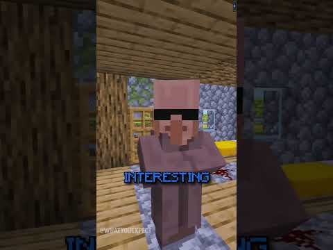 Aura of unemployed villagers #minecraft #unemployed