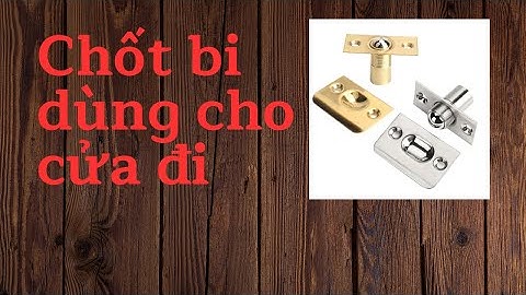 Cục dẫn hướng cho cửa đi ivan