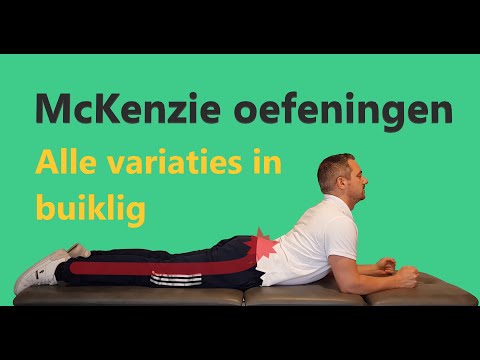 Lage rugpijn - McKenzie oefeningen tegen pijn in de onderrug en been