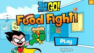 Teen Titans Go! - Food Fight! [DC Kids Games]