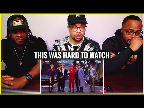 This Was Hard To Watch | BTS MAMA 2018 Artist of the Year Speech (REACTION)