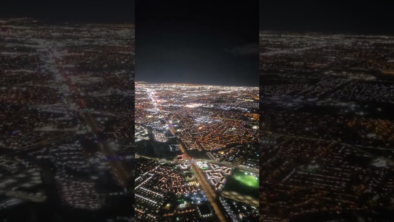 What a beautiful night to fly! 