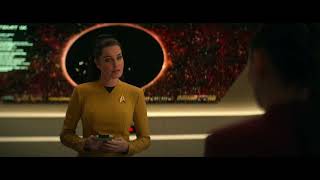 Una Reads Illyrian Classified Files - Singh Scene | Star Trek Strange New Worlds S01E03